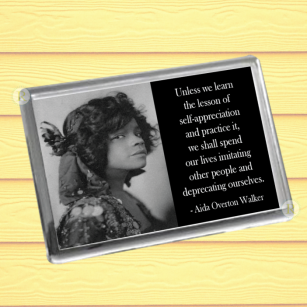 Aida Overton-Walker Fridge Magnet